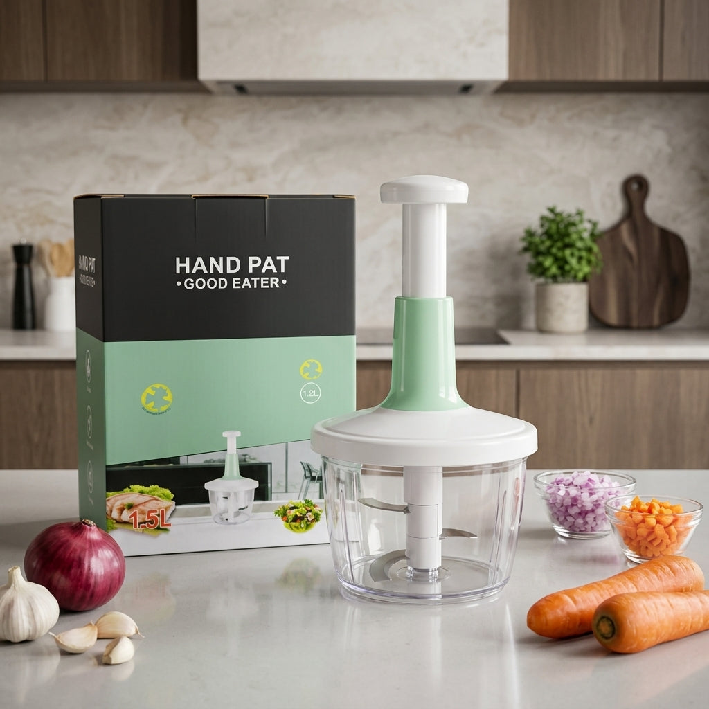 PICADORA MANUAL DE ALIMENTOS 1.5L