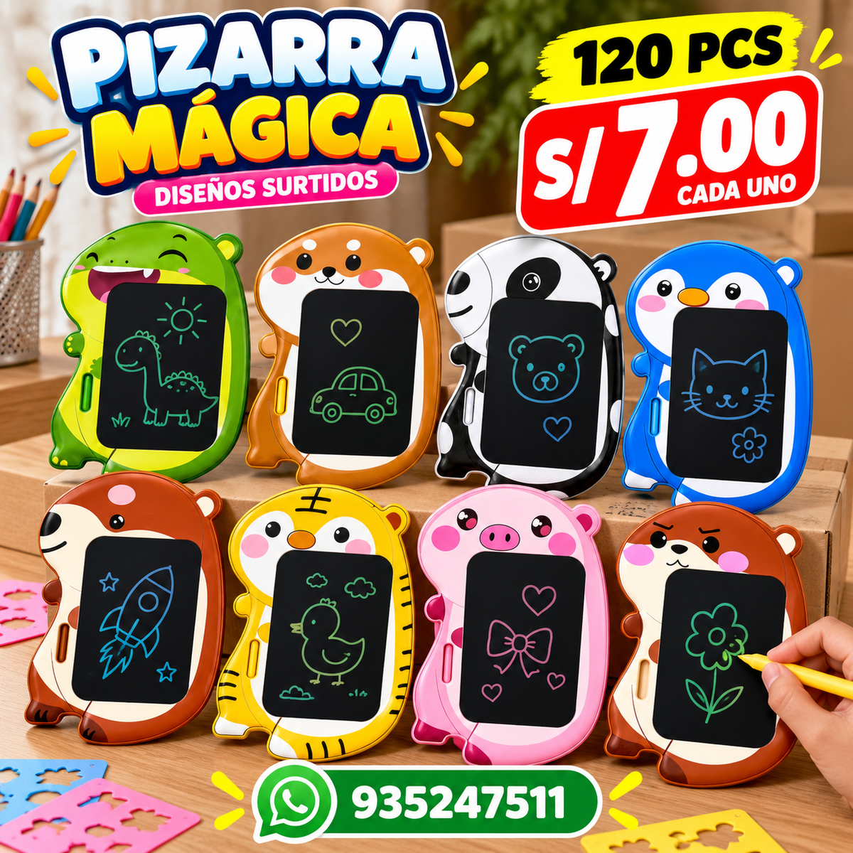 Pizarra mágica”