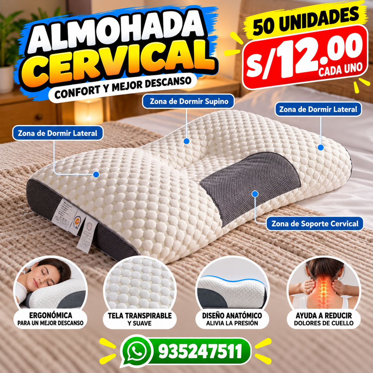 ALMOHADA CERVICAL