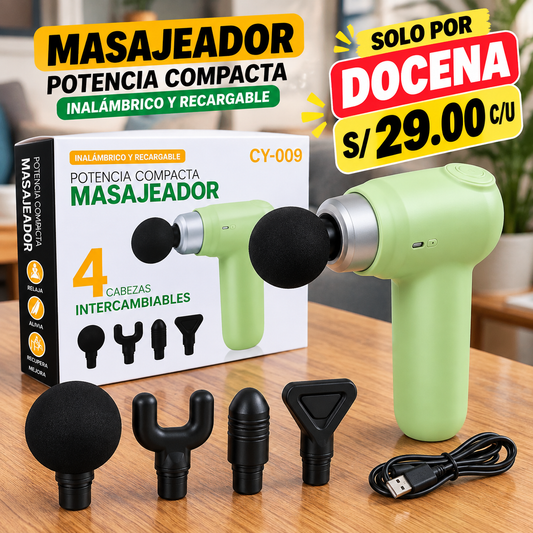 MASAJEADOR RECARGABLE CY-009