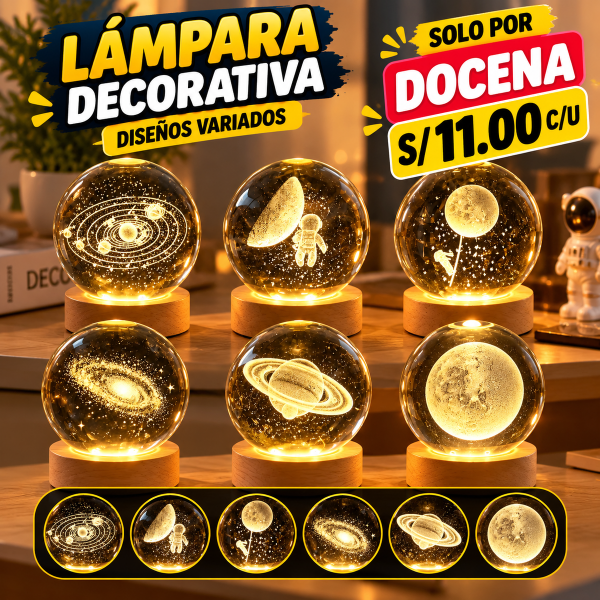💡 LÁMPARA DECORATIVA