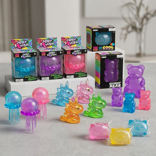SQUISHY / GATITO - OSITO - MEDUSA  - UNICORNIO