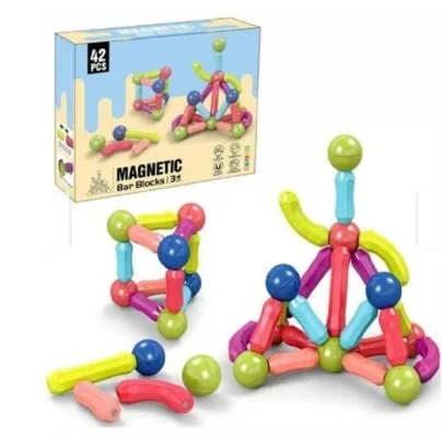 JUEGO MAGNÉTICO 42 PCS